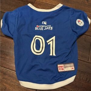 Toronto Blue Jays Dog Jersey - Size Medium | MLB Pet Apparel